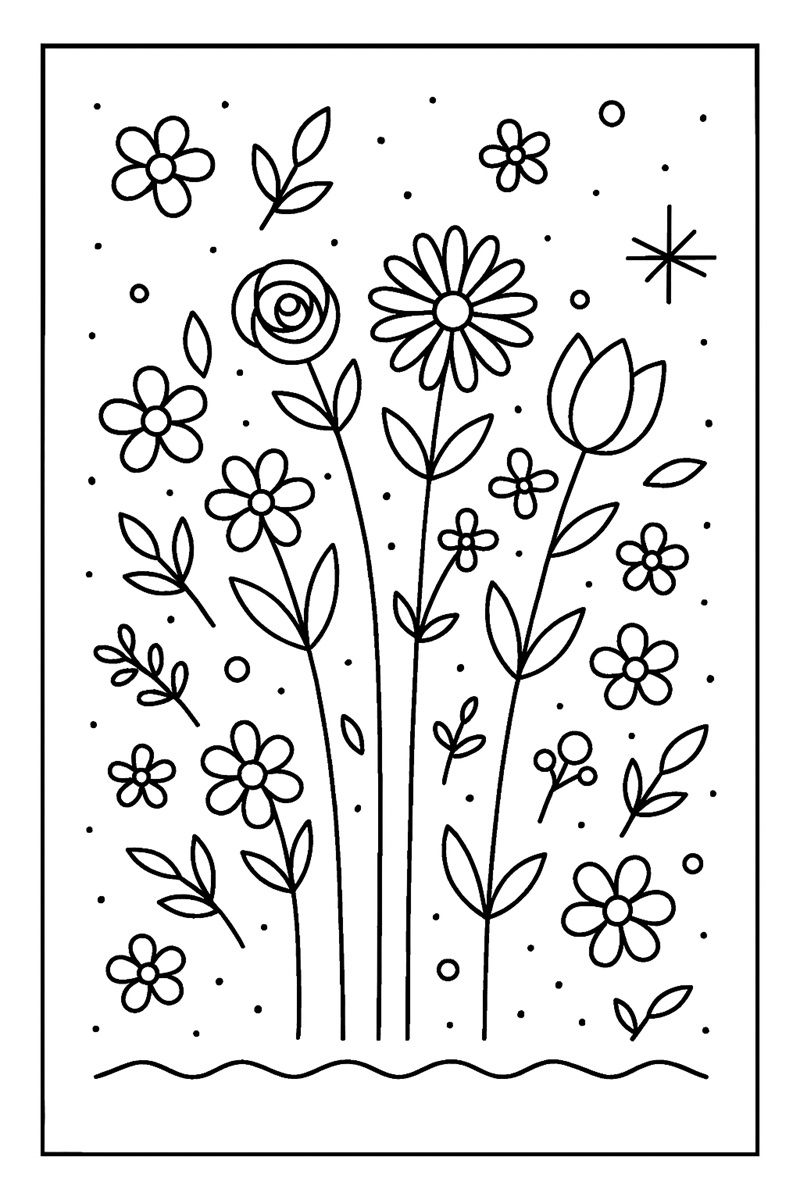 Couronne de fleurs