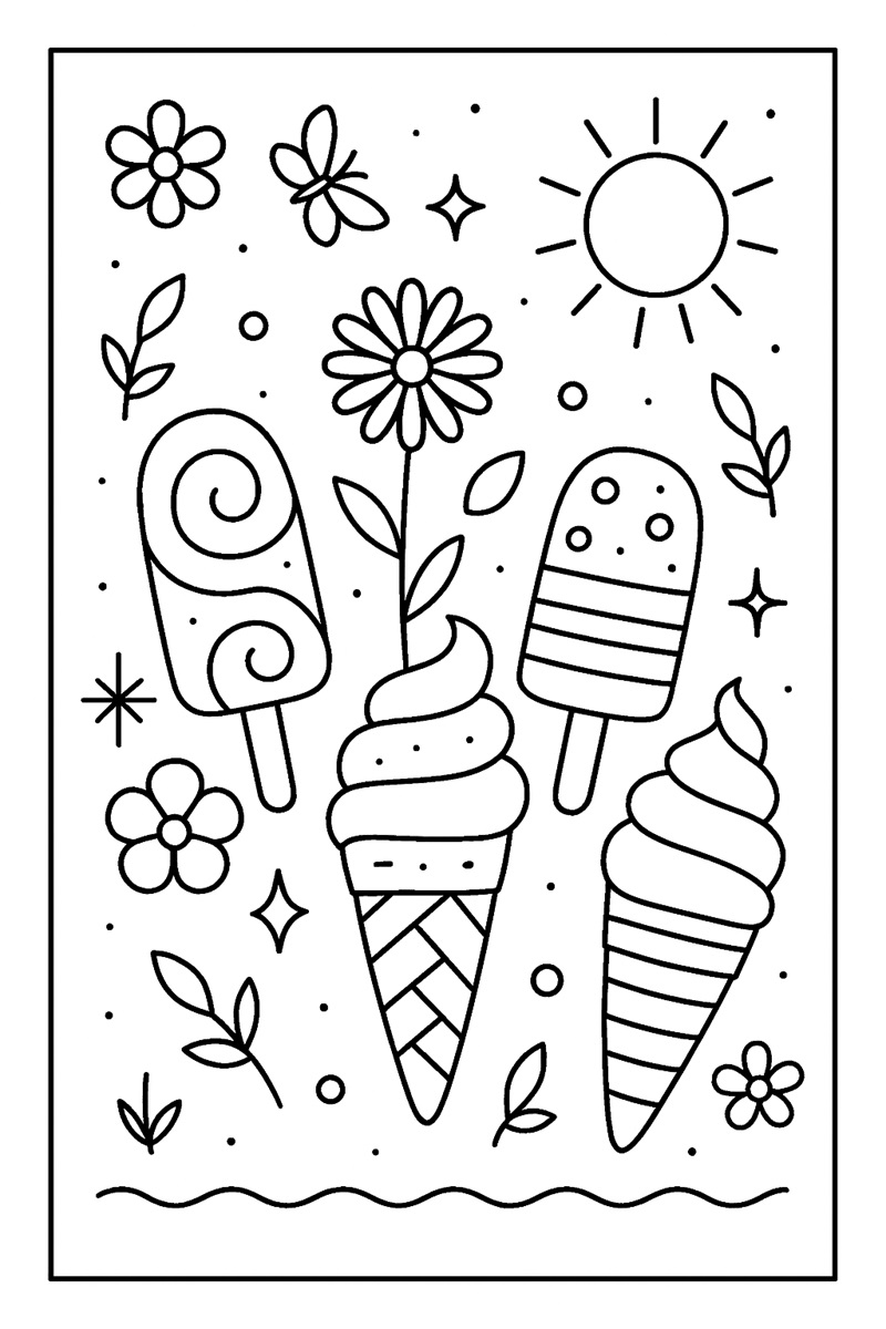 Glace à motifs
