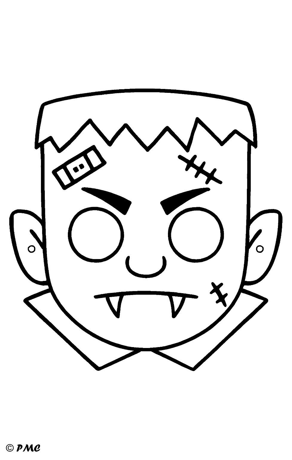 Masque Frankenstein Halloween